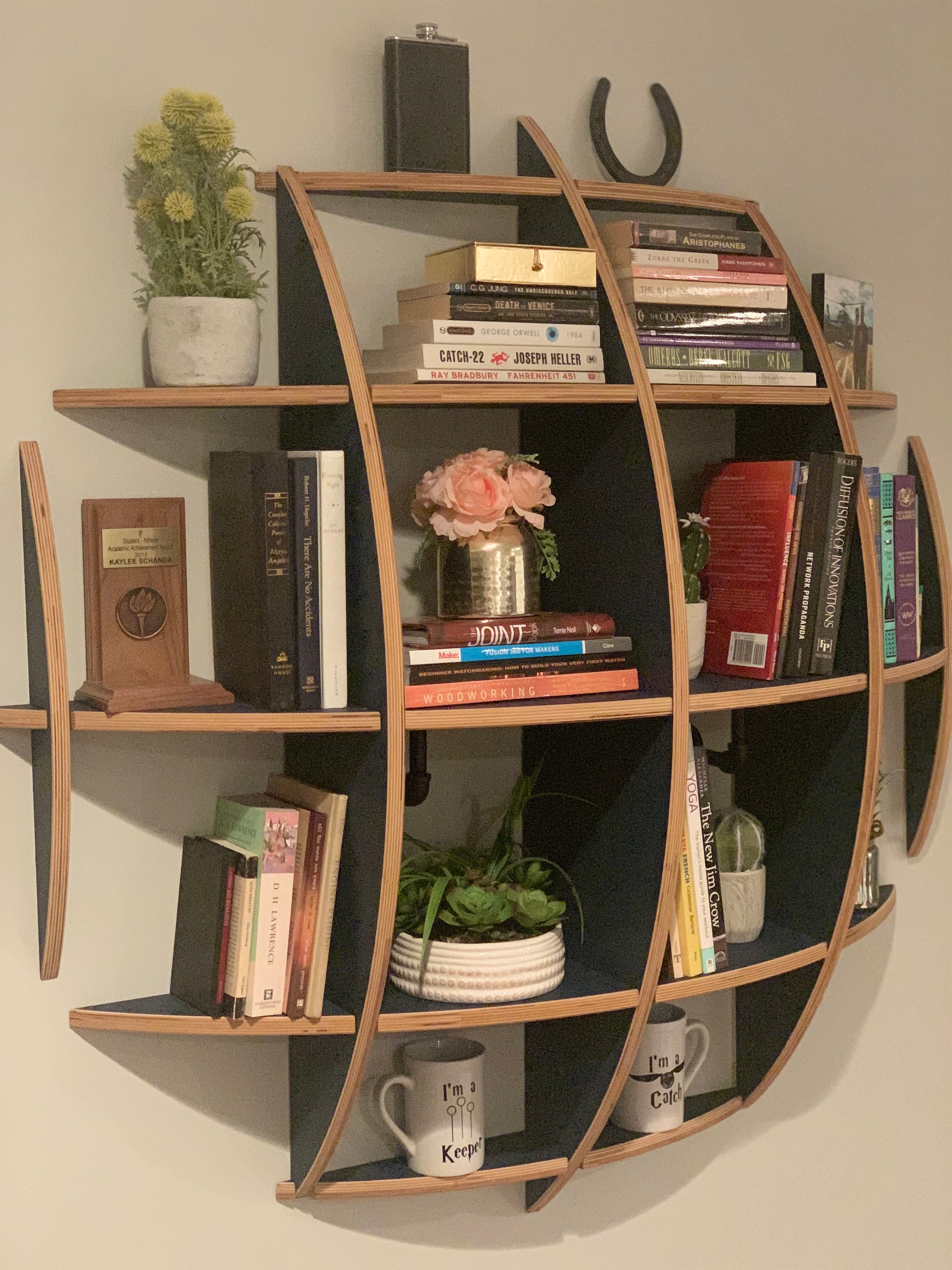 CNC file for parametric bookshelf - slot together design