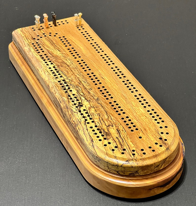 Pivoting Cribbage Board Game Piece Storage CNC Project Etsy Canada