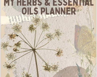 Herbalists Herb and Essential Oils Planner x Journal