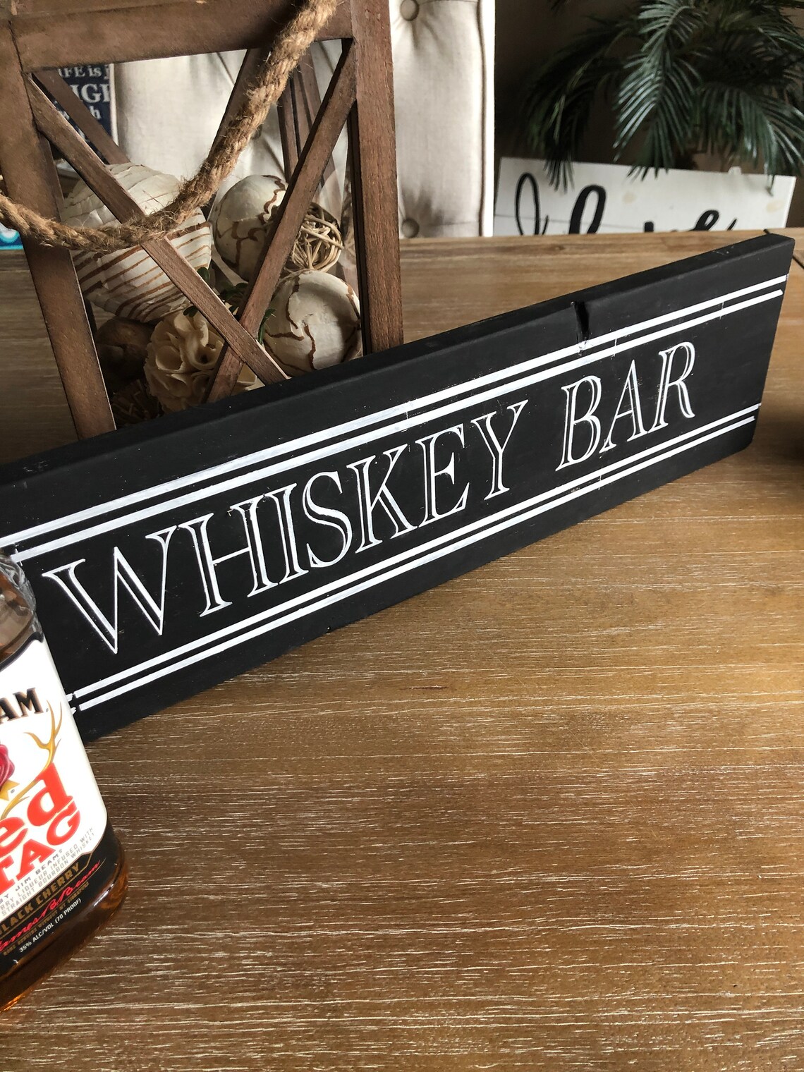 Bar Signs Whiskey Bar Sign Rustic Bar Sign Bar Decor Bar Etsy