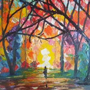 Verjaardag Winter Bomen-Happy Verjaardagskaart-Handgemaakte Card-Art verjaardagskaart-gepersonaliseerde briefpapier-kunst postkaarten-wenskaarten-5x7
