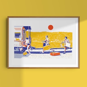 Darjeeling limited print - Wes Anderson
