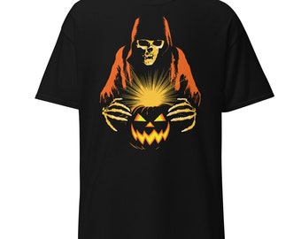 Reaper With Pumpkin T-shirt