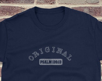 Psalm 139 13 Shirt/Christianity t shirts/Christian gift/baptism gift/Bible verse t shirts/faith shirt/gift for men