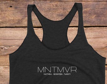 Matthew 17 20, Workout tank for women Christian, Christian tank top, Bible verse tank, Jesus shirt for women, Christian shirt,Gift for runne