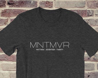 Matthew 17 20/Christian shirt for Men/Christian Graphic T-Shirt/Christian gift/baptism gift/Bible verse t shirts/faith shirt/gift for men