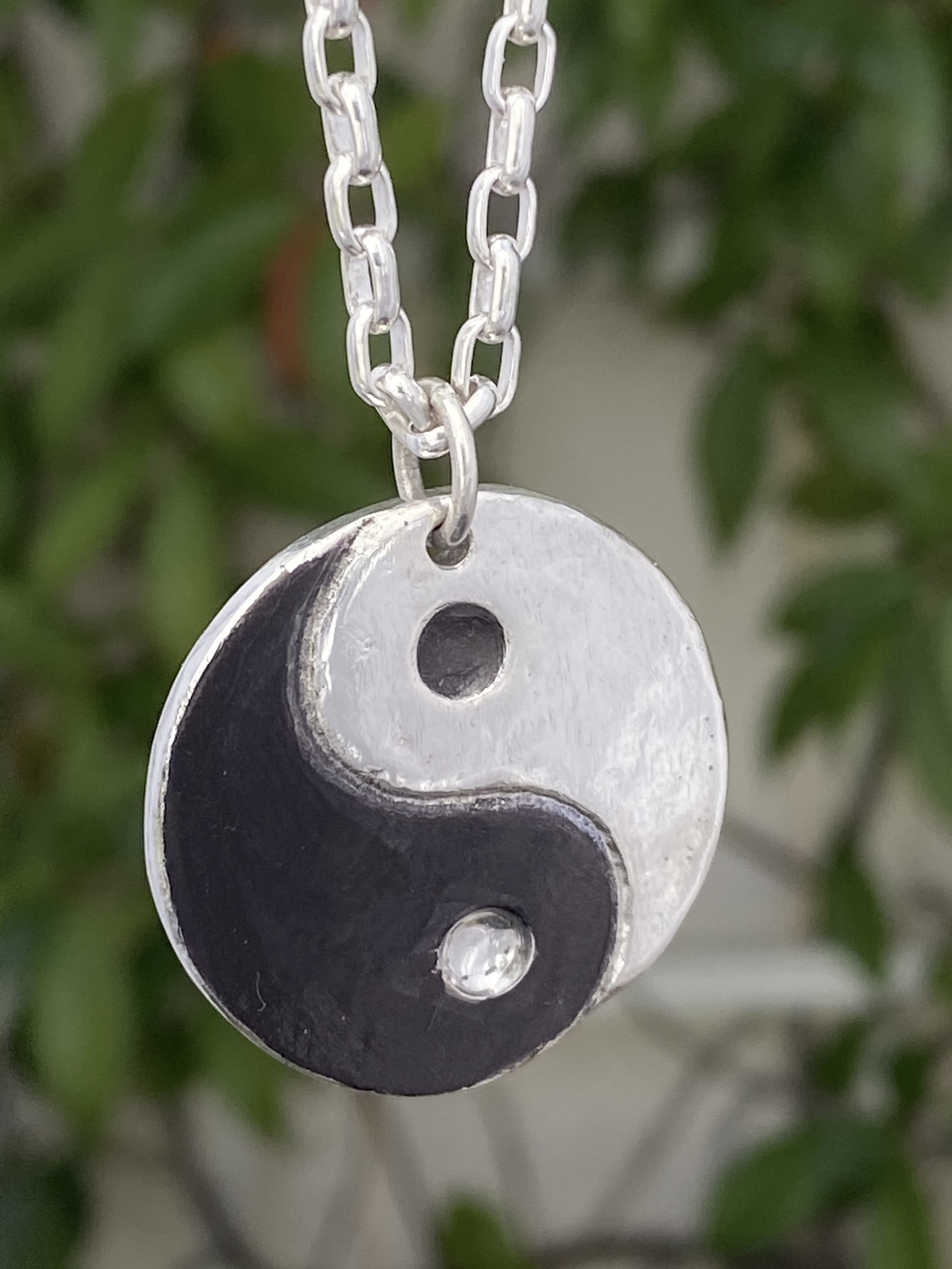 Yin/Yang Martial Arts Necklace A Timeless Balanced Style Etsy