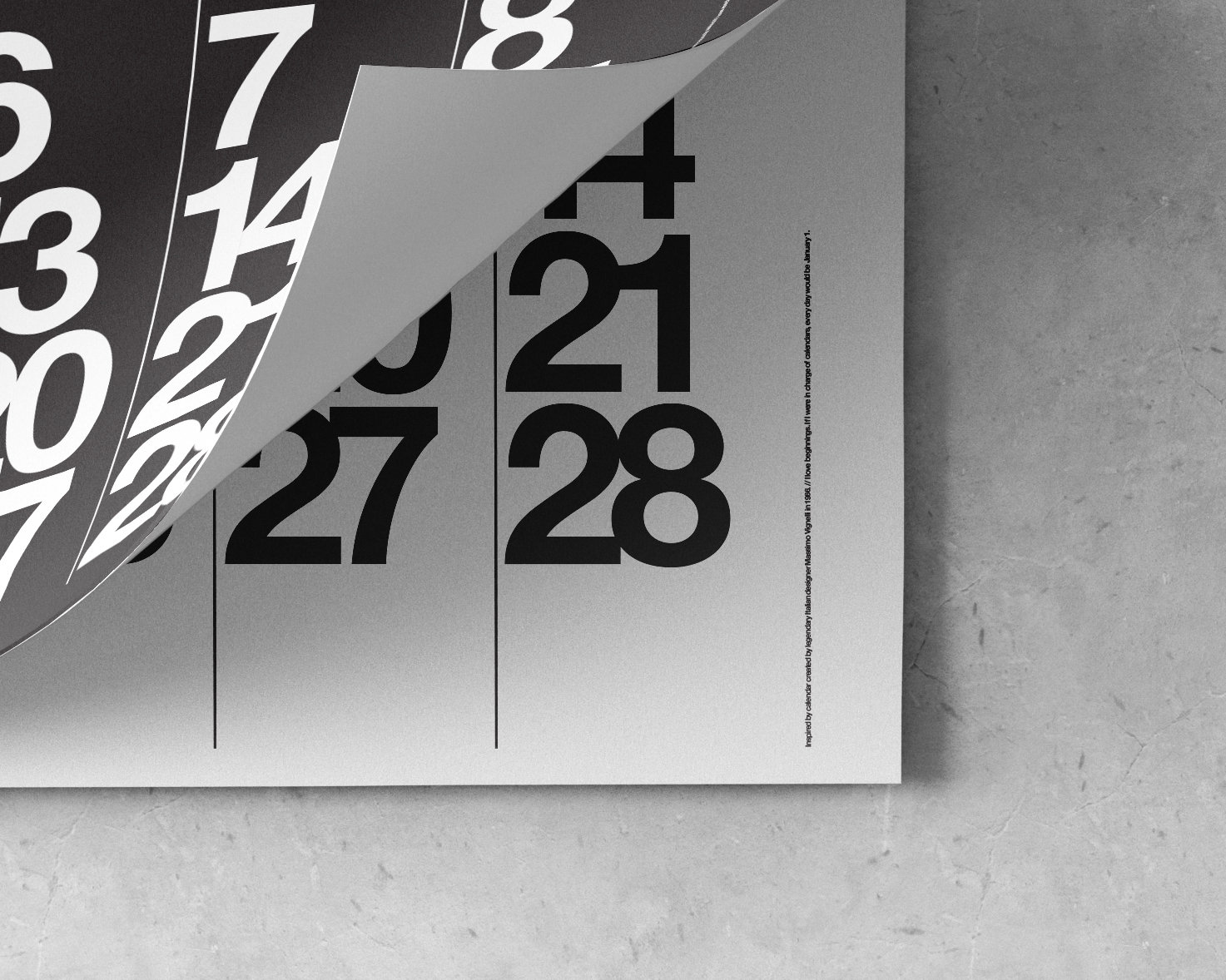 Minimalist Design Wall Calendar Etsy Minimalist Design Wall Calendar Etsy