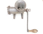 Antique meat vegetable chopper 12 from the 1800 39 s cast iron chopper enterprise tinned meat chopper Pat. JAN 30.83 APL.13.86 PHILA 39 S U.S.A