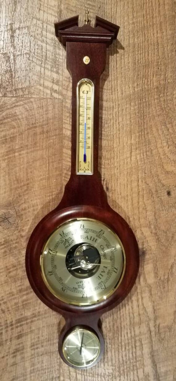 weather station vintage air guide instrument humidity meter hydrometer