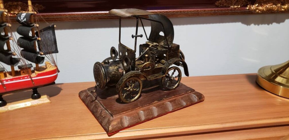 Model T Ford hand crank car vintage antique car display Etsy