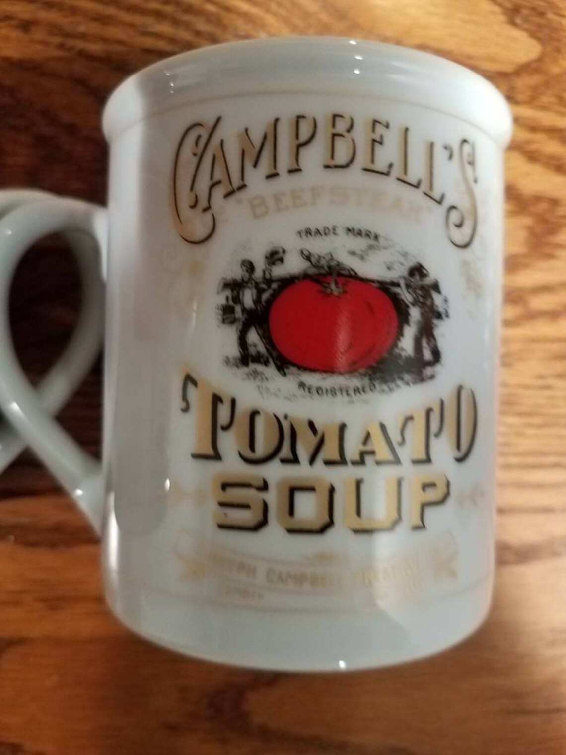 Campbell Soup Mugs Set of 3 Collectible the Campbell Soup Etsy