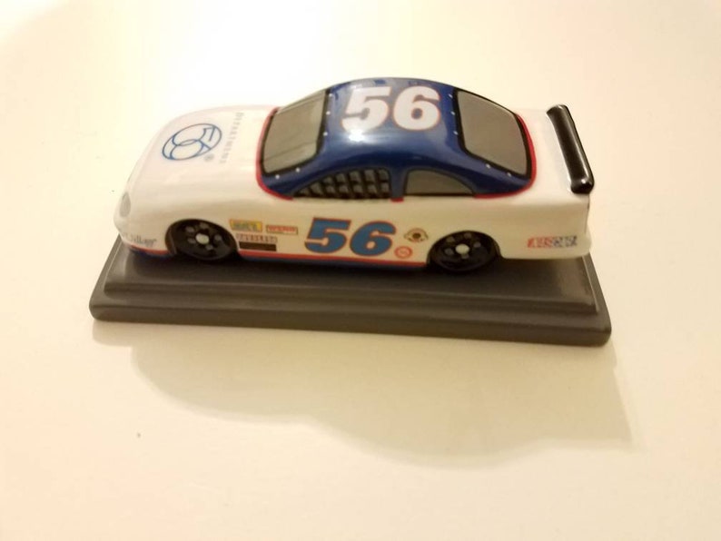 Nascar porcelain vintage collectible car A15490918 department 56 Home office mechanic shop decor nice gift for Nascar collector race car