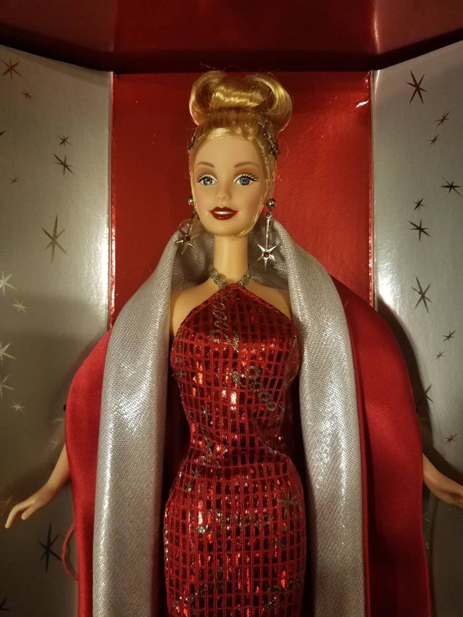 Barbie doll collectors edition 2000 Mattel 27409 Barbie in red | Etsy