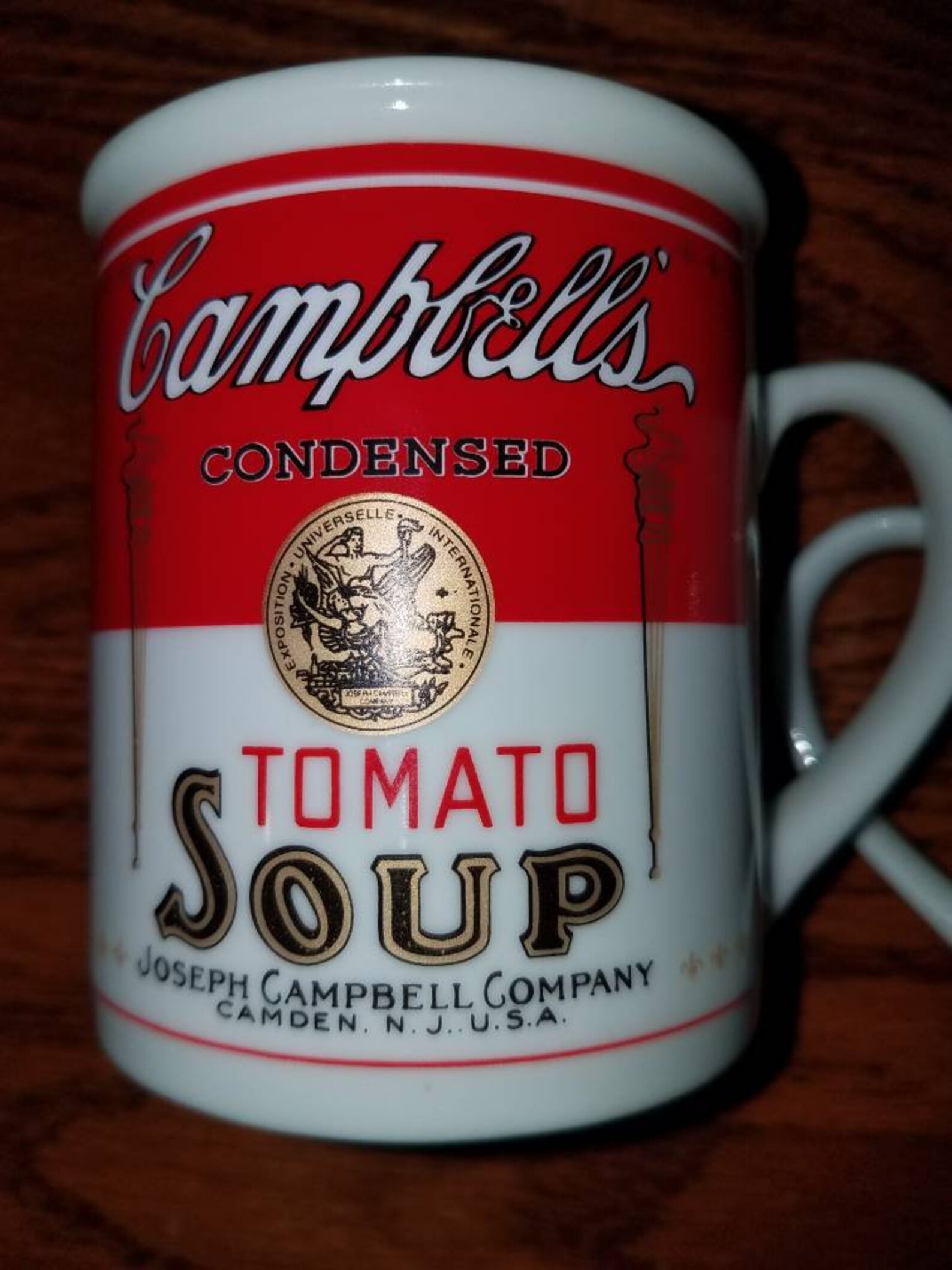 Campbell Soup Mugs Set of 3 Collectible the Campbell Soup Etsy