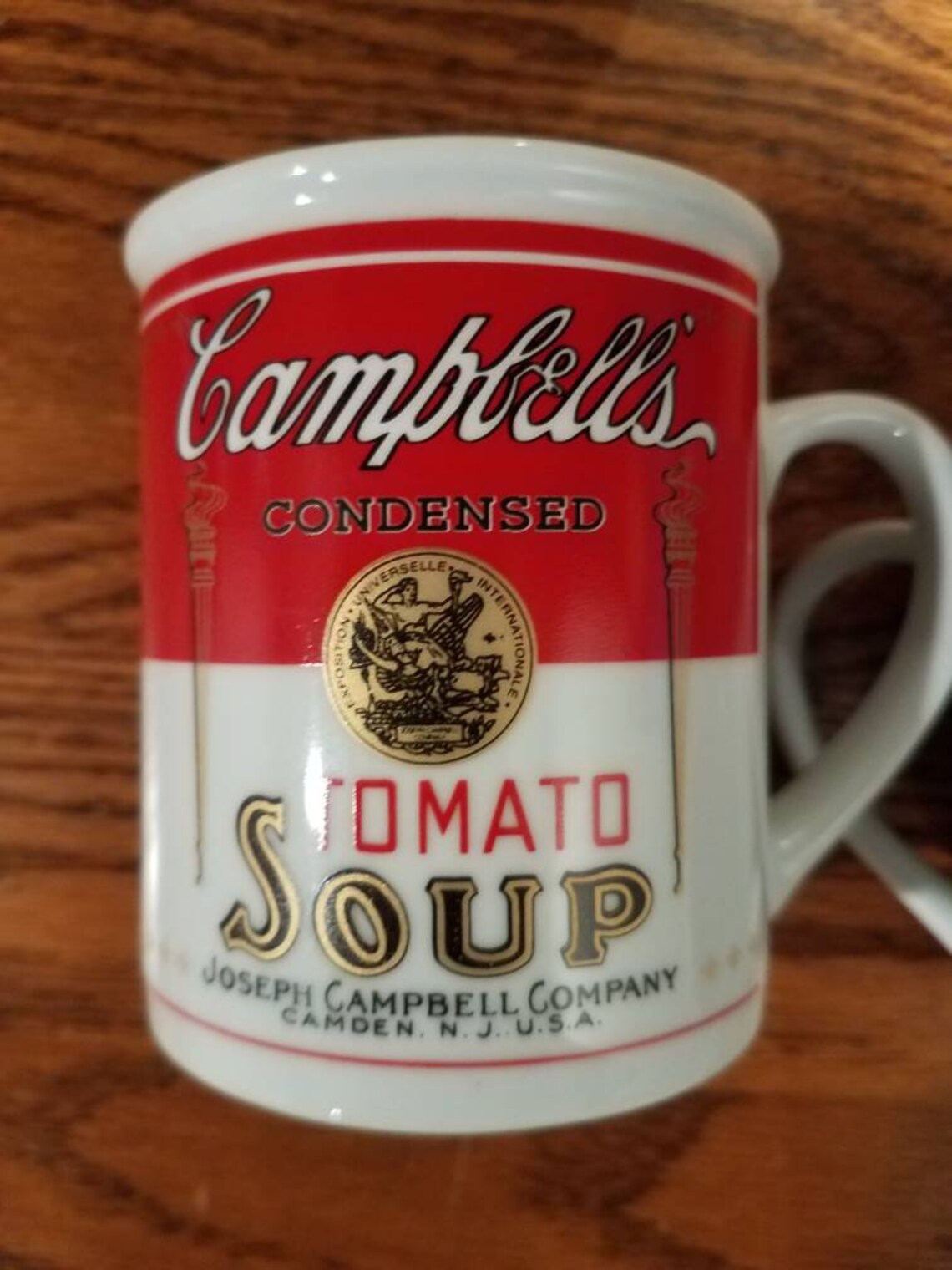 Campbell Soup Mugs Set of 3 Collectible the Campbell Soup Etsy