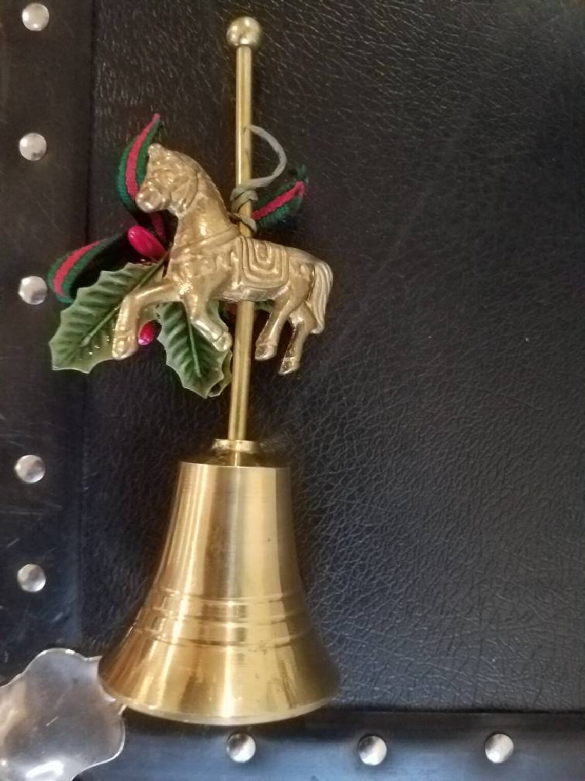 Brass Dinner Bell christmas Dinner Table Bell Decorative Etsy