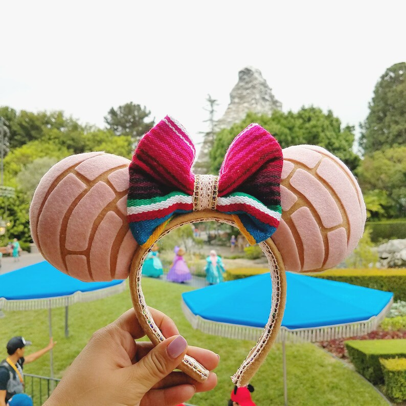 Pan Dulce Concha Minnie Ears Etsy