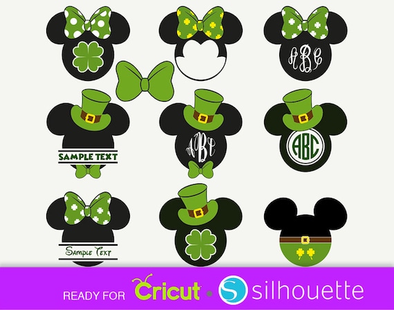 Download Free Disney Saint Patrick Svg Disney Svg Minnie Mouse Svg Disney Etsy SVG Cut Files