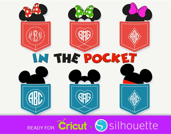 Download Minnie Mouse Svg Mickey Mouse Svg Minnie Pocket Svg Disney Svg Etsy