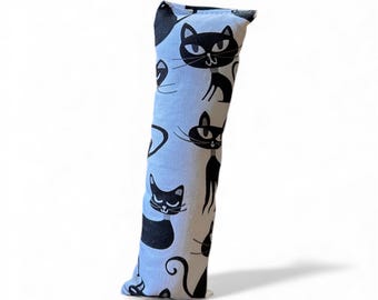 Black Cat Catnip Kicker Toy, Organic Catnip & Silver Vine