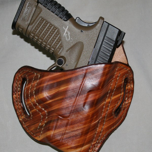 Leather Springfield XDs 3.3 Pancake Holster Pattern