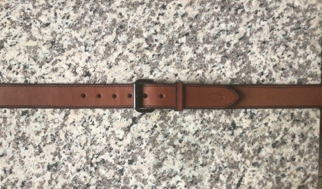 Reinforced Leather Gun Belt Etsy