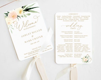wedding fan etsy