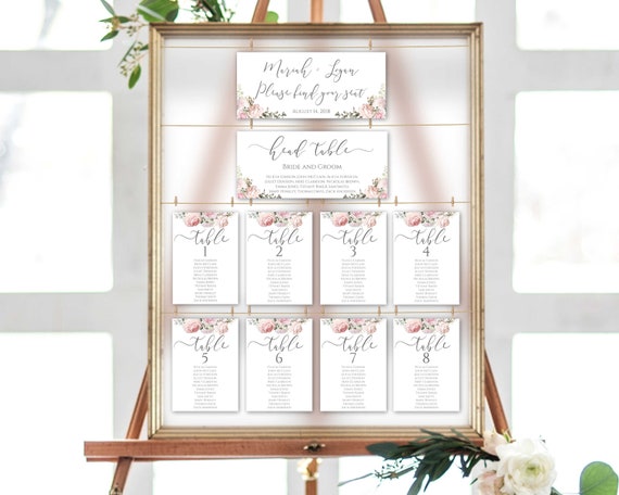 Diy Seating Chart