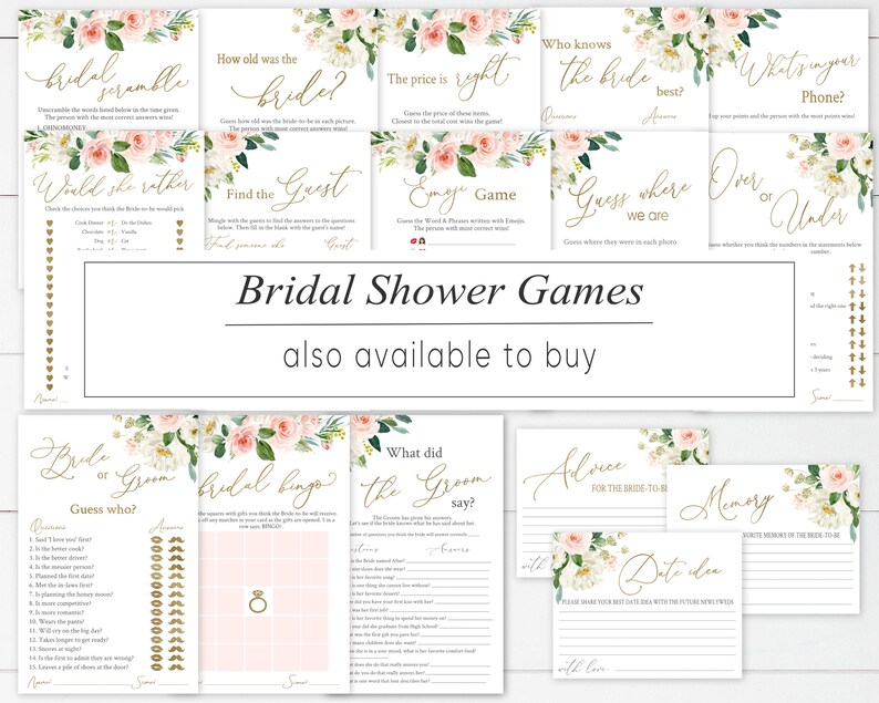 Dusty Blush Rustic Floral Thank You Card BG25 Thanks Card Tent Card Foldable Card Printable