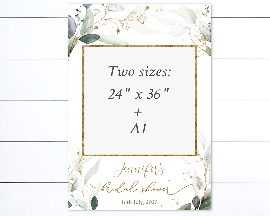 Bridal Photo Booth Frame Photo Booth Frame Printable | Etsy