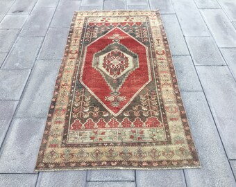 OUSHAK RUG Vintage Oushak Teppich türkischen Teppich 6,8 x 3,5 Fuß Teppich türkische Teppich türkische Oushak Teppich Handmede Wolle Teppich