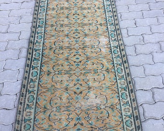 OUSHAK Teppich,Vintage Oushak Teppich,Türkischer Teppich,6,3x3,0feet,Türkischer Teppich,Türkischer Oushak Teppich,Handmede Wool Rug