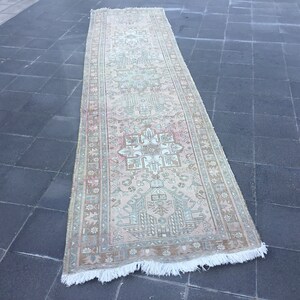 Persian  RUNNER RUG Vintage Runner Rug Hallway Runner Rug Persian Runner Rug1 13.1x3.0feet