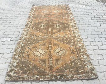 Alfombra del corredor, alfombra del corredor del piso.10x4.5ft alfombra del corredor turco, alfombra del corredor kilim, alfombra del corredor vintage, alfombra del corredor oushak, alfombra del corredor del pasillo, alfombra del corredor
