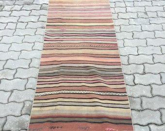 Alfombra del corredor, alfombra del corredor del piso.t.alfombra del corredor turco, alfombra del corredor kilim, alfombra del corredor vintage, alfombra del corredor oushak, alfombra del corredor del pasillo, corredor