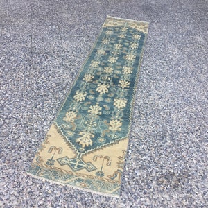 Runner rug,floor runner rug runner rug,kilim runner rug,vintage runner rug,oushak runner rug,hallway runner rug,runner rug 10.5x2.3 feet