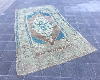 Turkish Oversize Rug  Vintage Handmade Decorative Oushak Rug, Home Decor Oriental Rug Carpet  Turkish Bohemian Office Rug 10.3x5.4feet