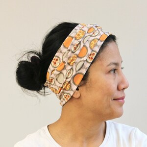 Wide Headbands For Women, Soft Printed Wide Head- wrap, Hippie Wide Head-cover, Yoga Hairband, Wide Bandana, Bohemian Adult non slip turban