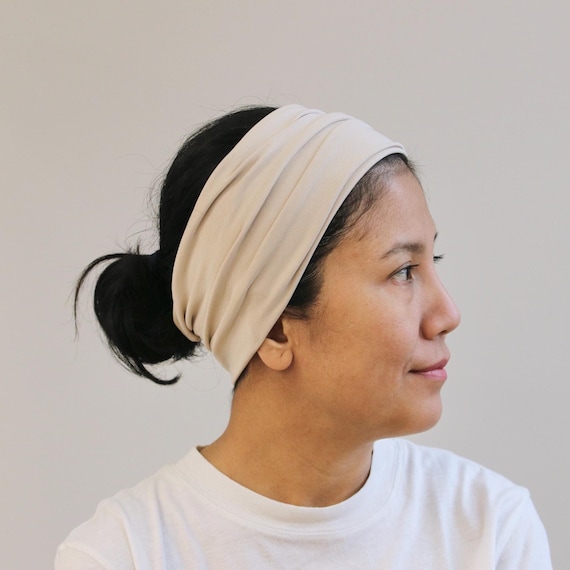 Sand Wide Headbands for Women, Sand Wide Head- Cover, Wide Man