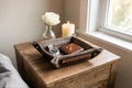 Custom 3rd Anniversary Gift for Him, Personalized Leather Valet Tray for Husband, 3 Year Wedding Anniversary, Leather Catchall Ring Dish product logo