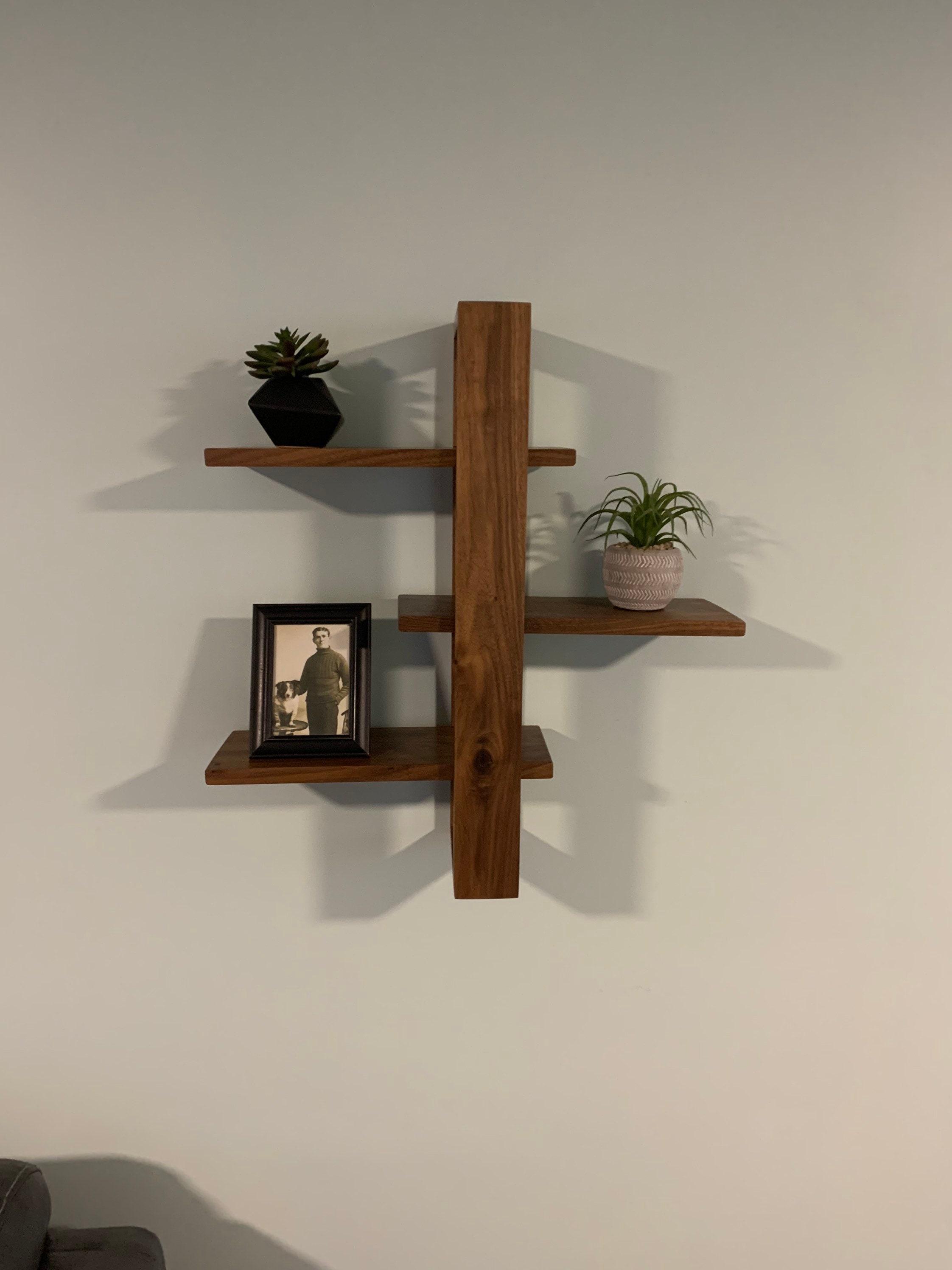 Adjustable 3 Shelf Insert Cube Shelving Dowel Rod Shelves for Ikea