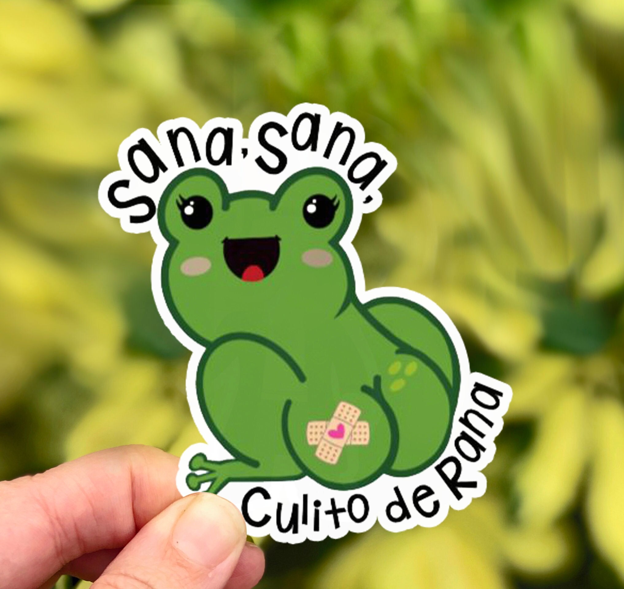 Sana Sana Culito De Rana Colita De Rana Sticker - Etsy