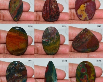Metaphysical Wholesale Lot Palm Stone Natural Blood Stone Cabochon Lot for Wire wrapping March Birthstone African Bloodstone