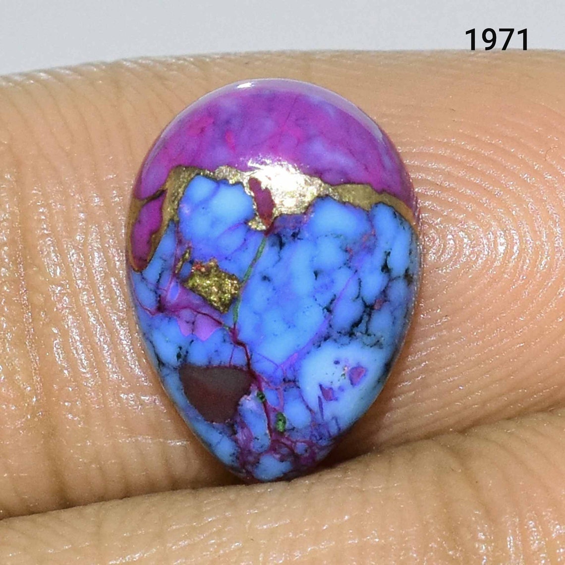 Purple Mohave Turquoise Gemstone Purple Mohave Turquoise | Etsy