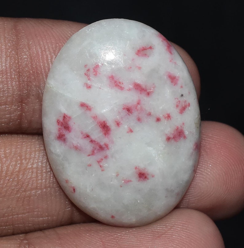 Top Quality Natural Cinnabar Gemstone Cabochon Cinnabar Cinnabar Jewelry Cinnabar Cabochons Gemstones 27.10 Cts 30x22x6 MM AM 4989