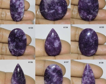 Beautiful Lepidolite Cabochon, Natural Lepidolite Gemstone, Lepidolite Jewelry, Lepidolite, Wholesale Price Cabochon,