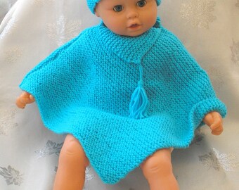 Poncho Tricot Bebe Etsy Poncho Tricot Bebe Etsy