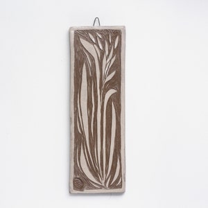 Engraved painting - Meadow flowers - Unique piece