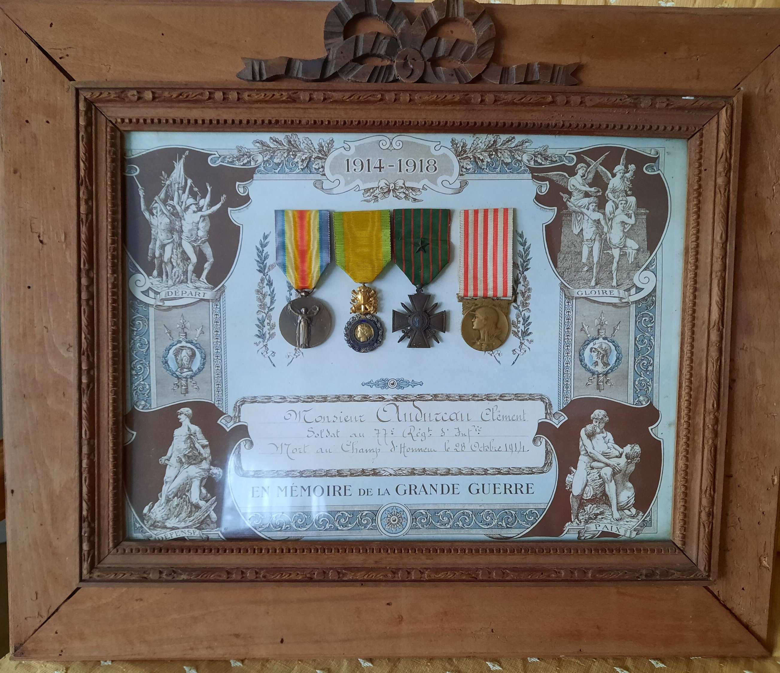 Patch Board / Military Shadow Box
